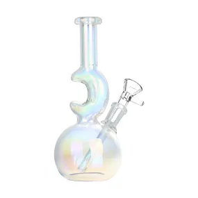 Lunar Glow Electroplated Bubble Bong