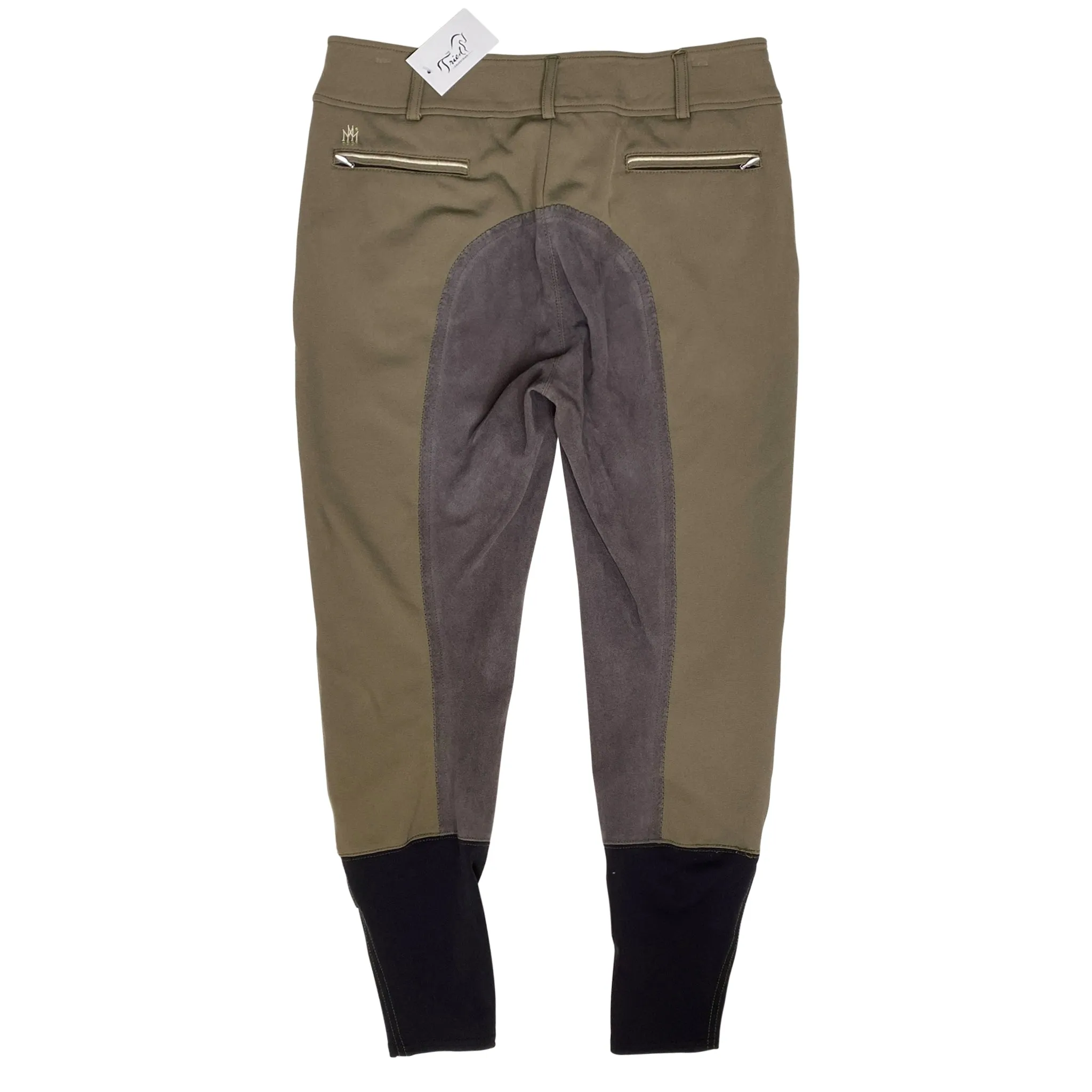 Mastermind Full Seat Breeches in Olive Green - Women's 28L