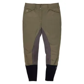 Mastermind Full Seat Breeches in Olive Green - Women's 28L