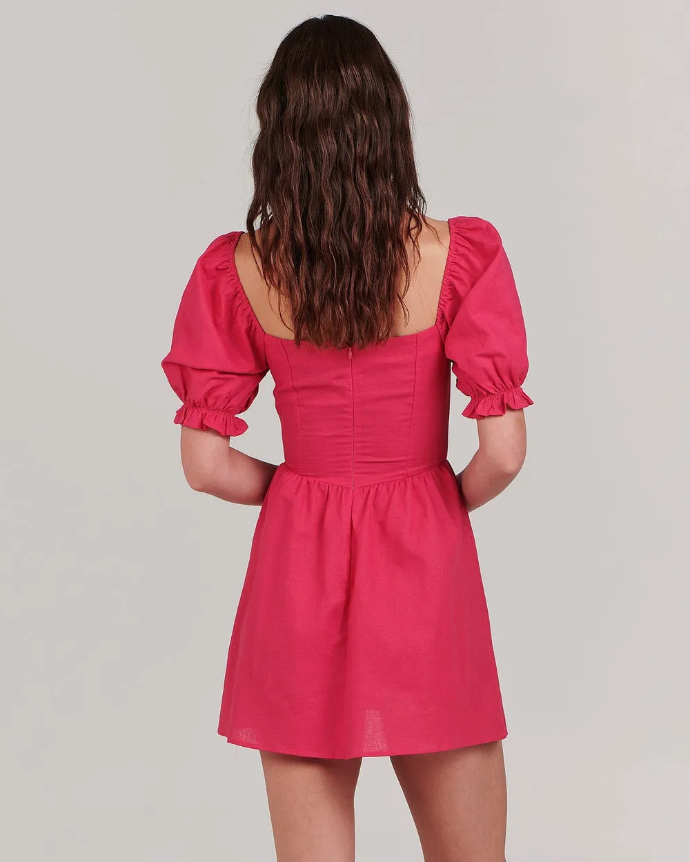 Maxine Mini Dress | Fuschia