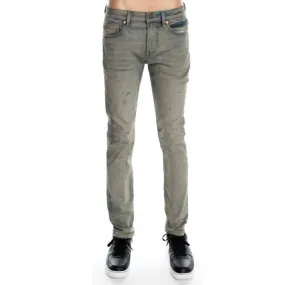 Men's Punk Super Skinny Stretch Jean In Hash