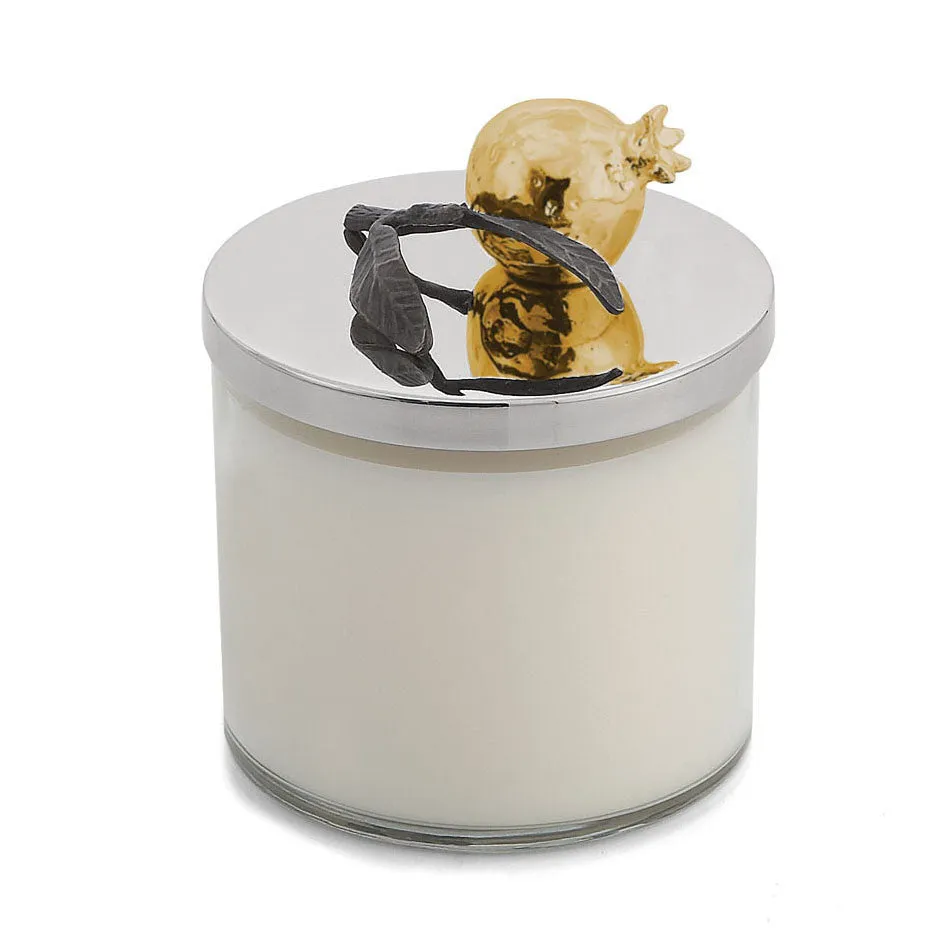 Michael Aram Pomegranate Scented Gold Candle