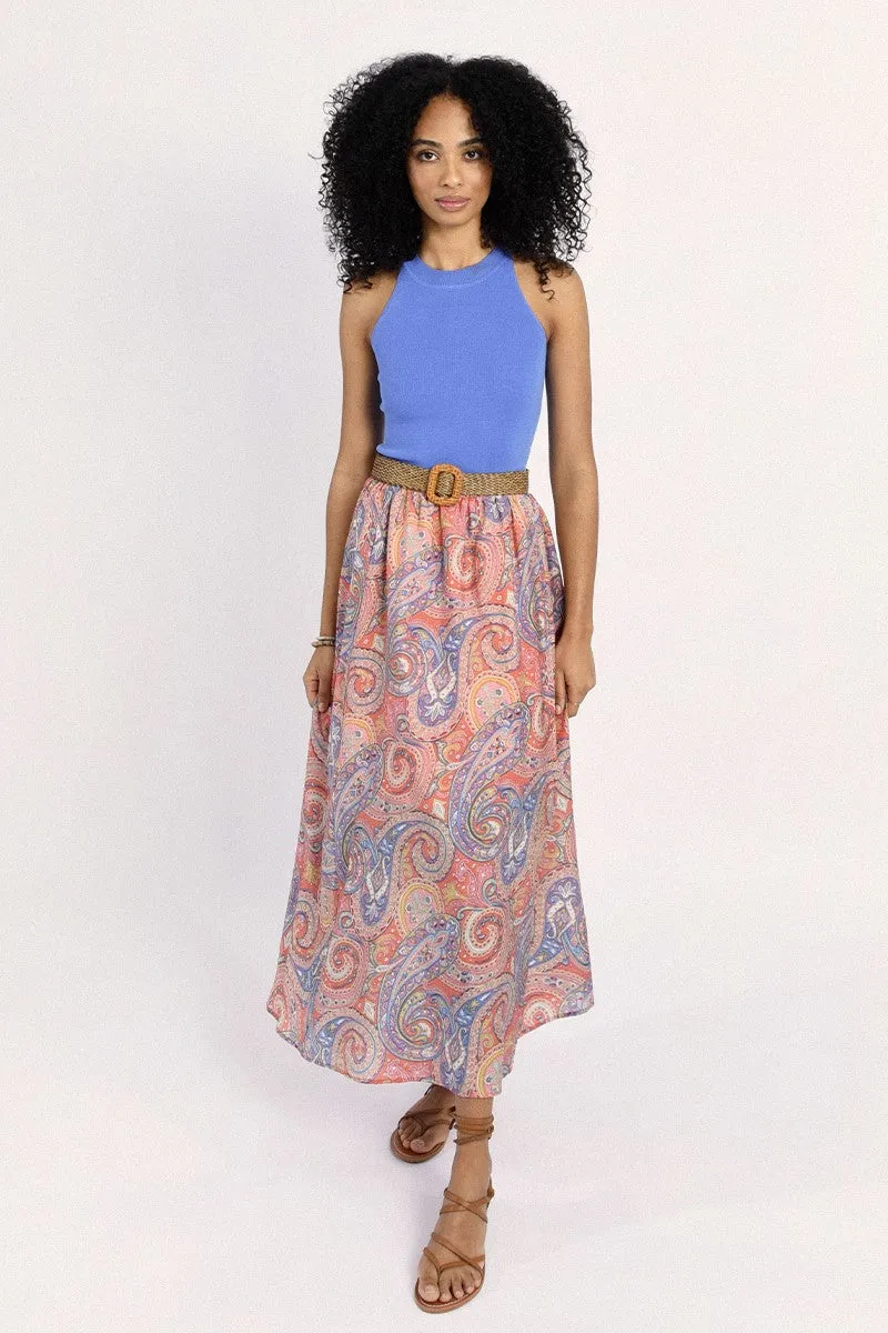 Molly Bracken skirt N110, long wrap