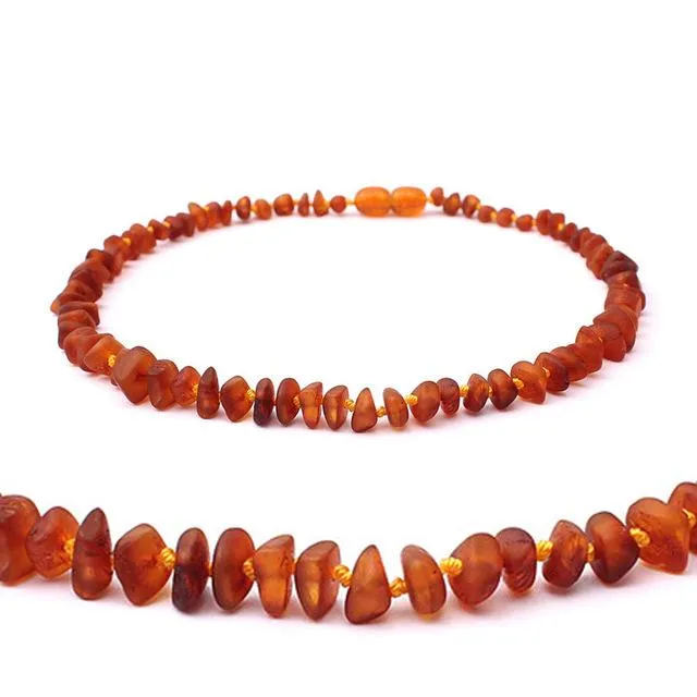 Natural Amber Stone Bead Accessory Necklace