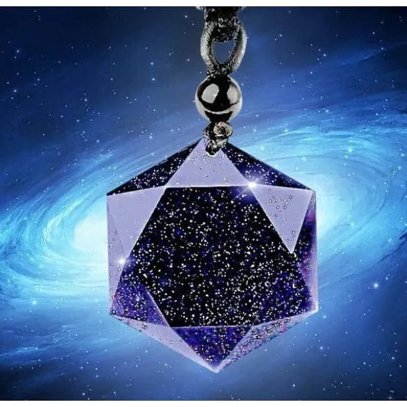 Necklace Star sky soul energy stone