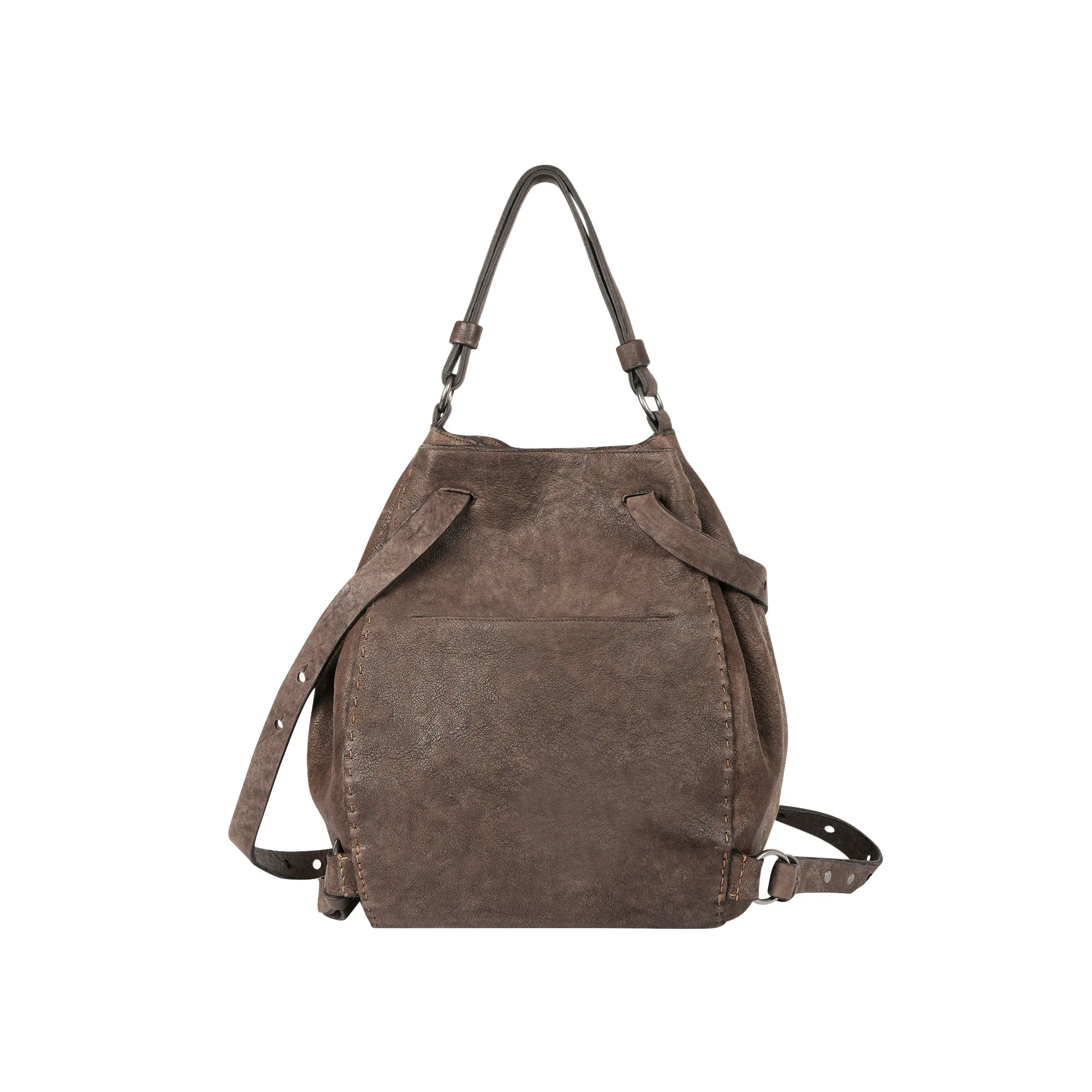 New Ampolla Backpack M Grattato Dark Brown