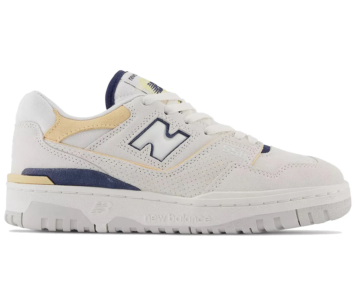 New Balance 550 Sea Salt Navy Raw Sugar (Women's)