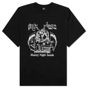 Night Facade T-Shirt - Black