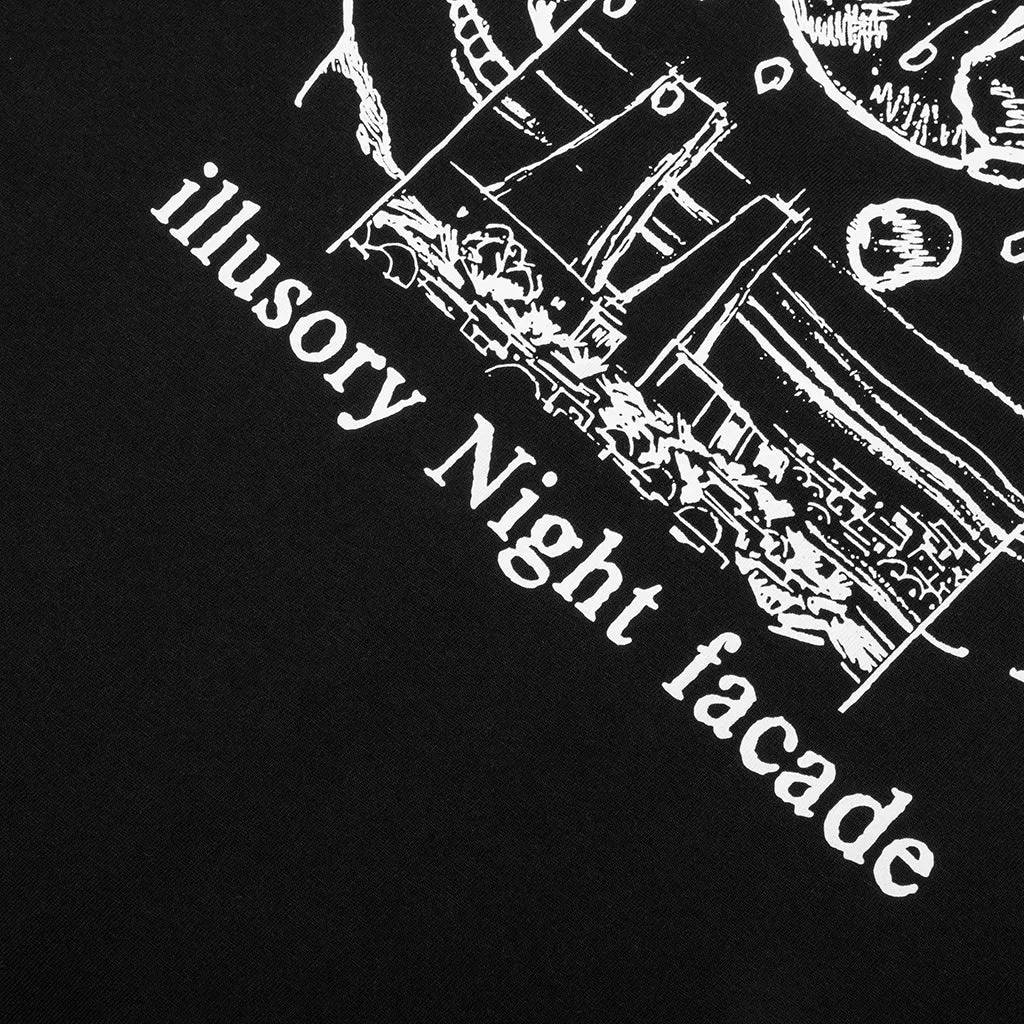 Night Facade T-Shirt - Black