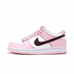 NIKE DUNK LOW PINK FOAM RED WHITE GS (YOUTH) 2021