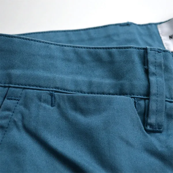 Norse Projects – Aros Short Heavy Chino – Iris Blue