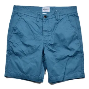 Norse Projects – Aros Short Heavy Chino – Iris Blue