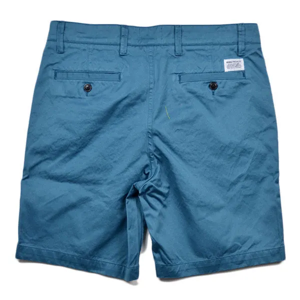 Norse Projects – Aros Short Heavy Chino – Iris Blue