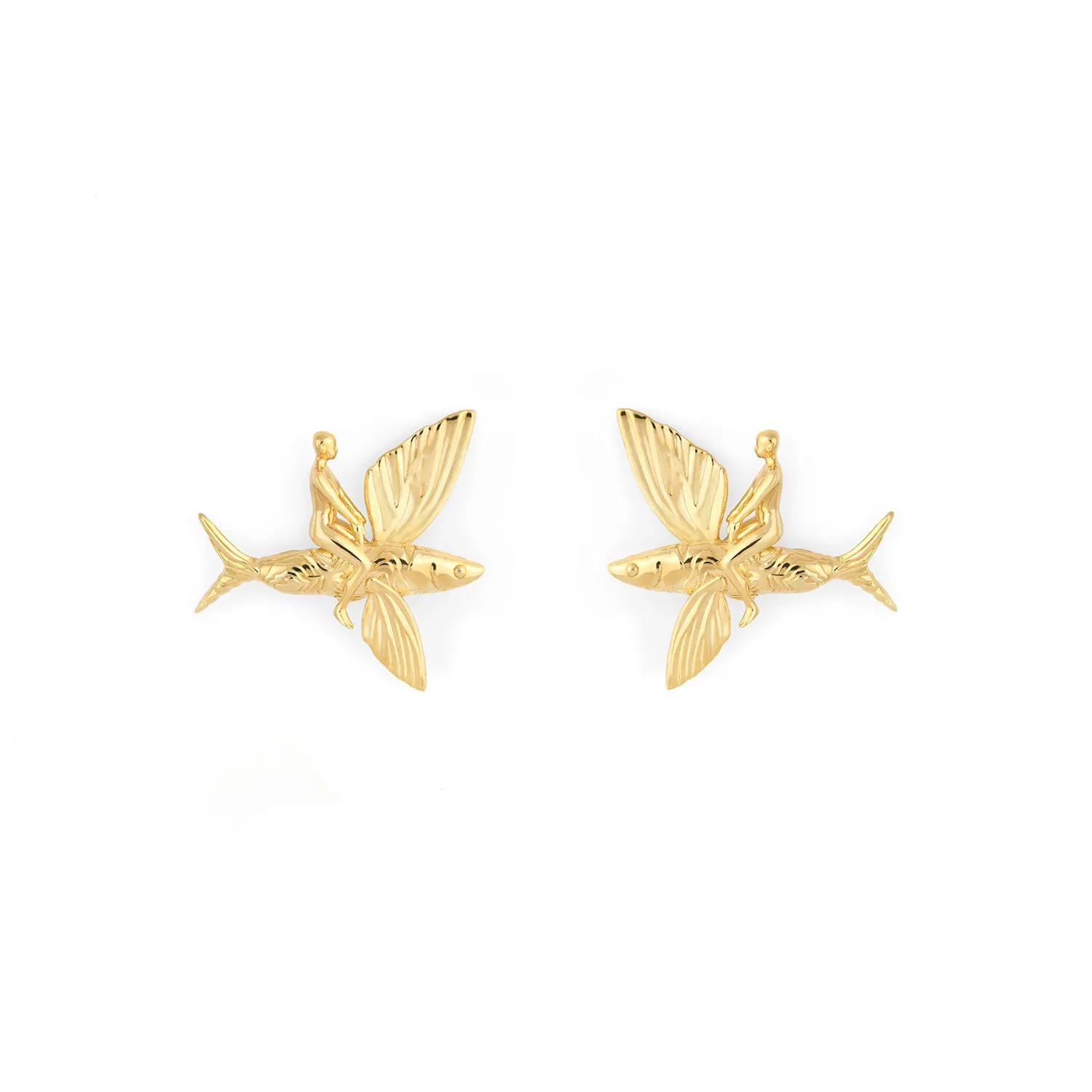 O Sonho Earrings Gold Plated