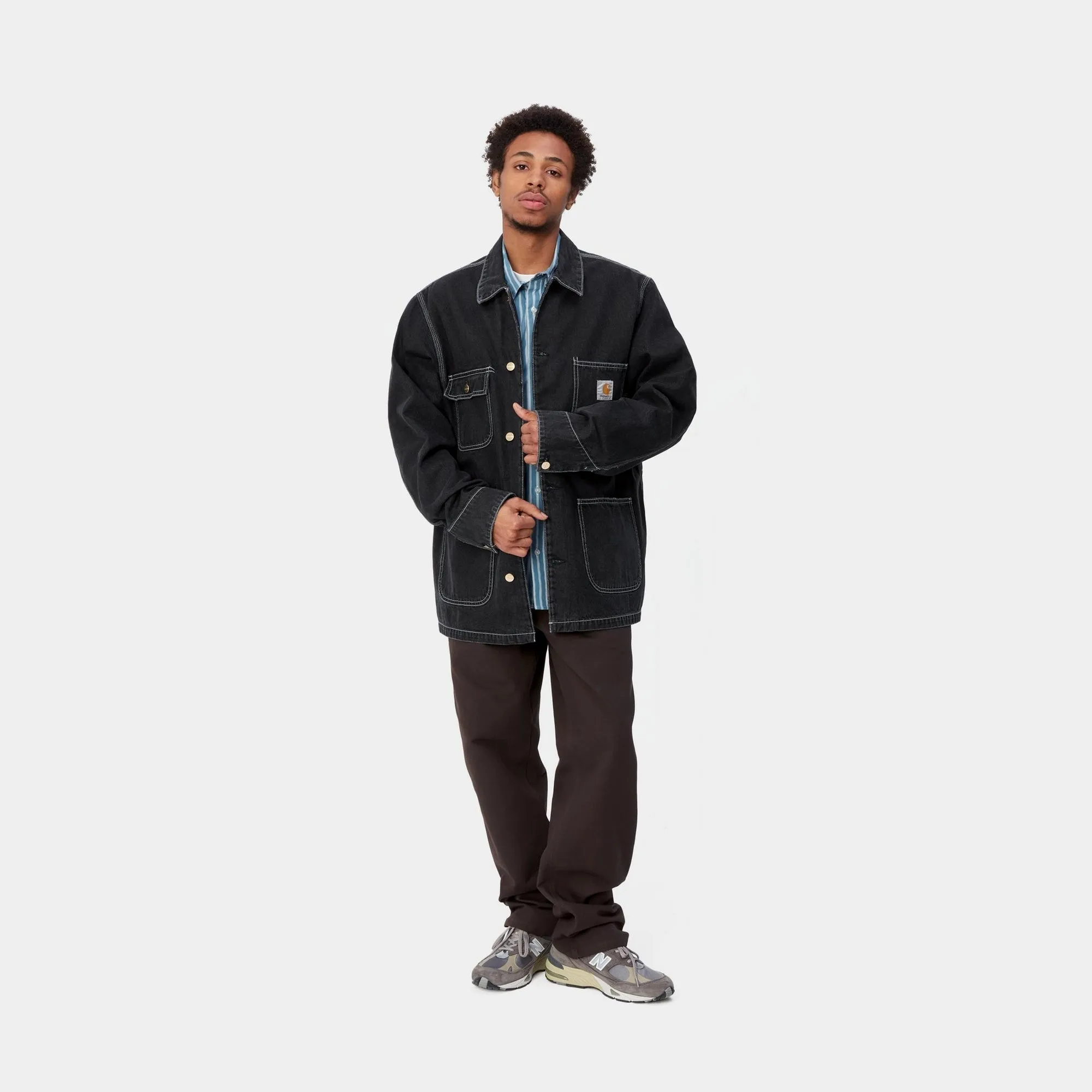 OG Chore Coat (Spring) | Black (stone washed)