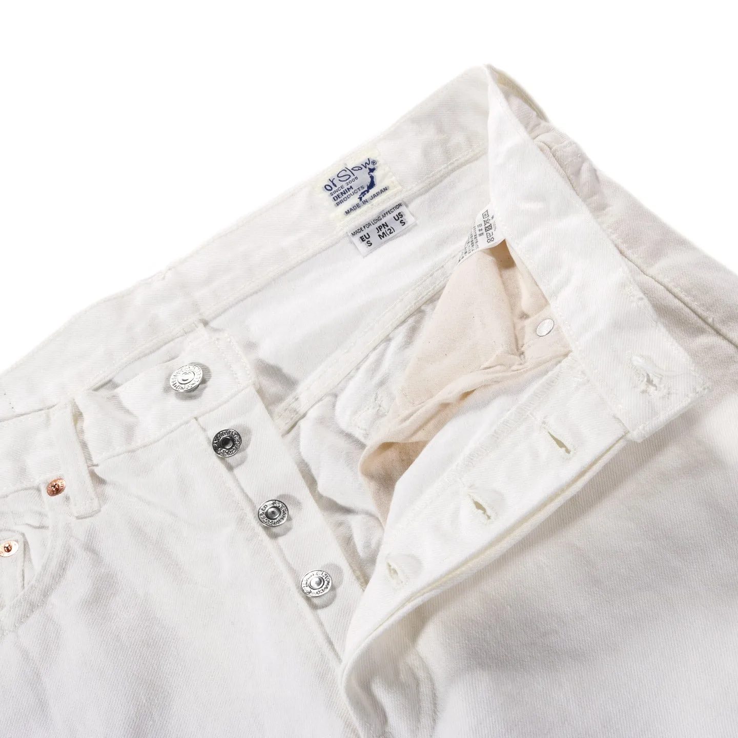 ORSLOW 105 STANDARD FIT 80'S WHITE