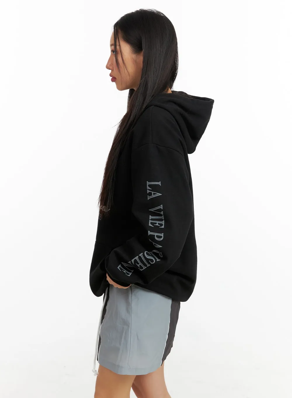 Oversized Graphic Hoodie CF414