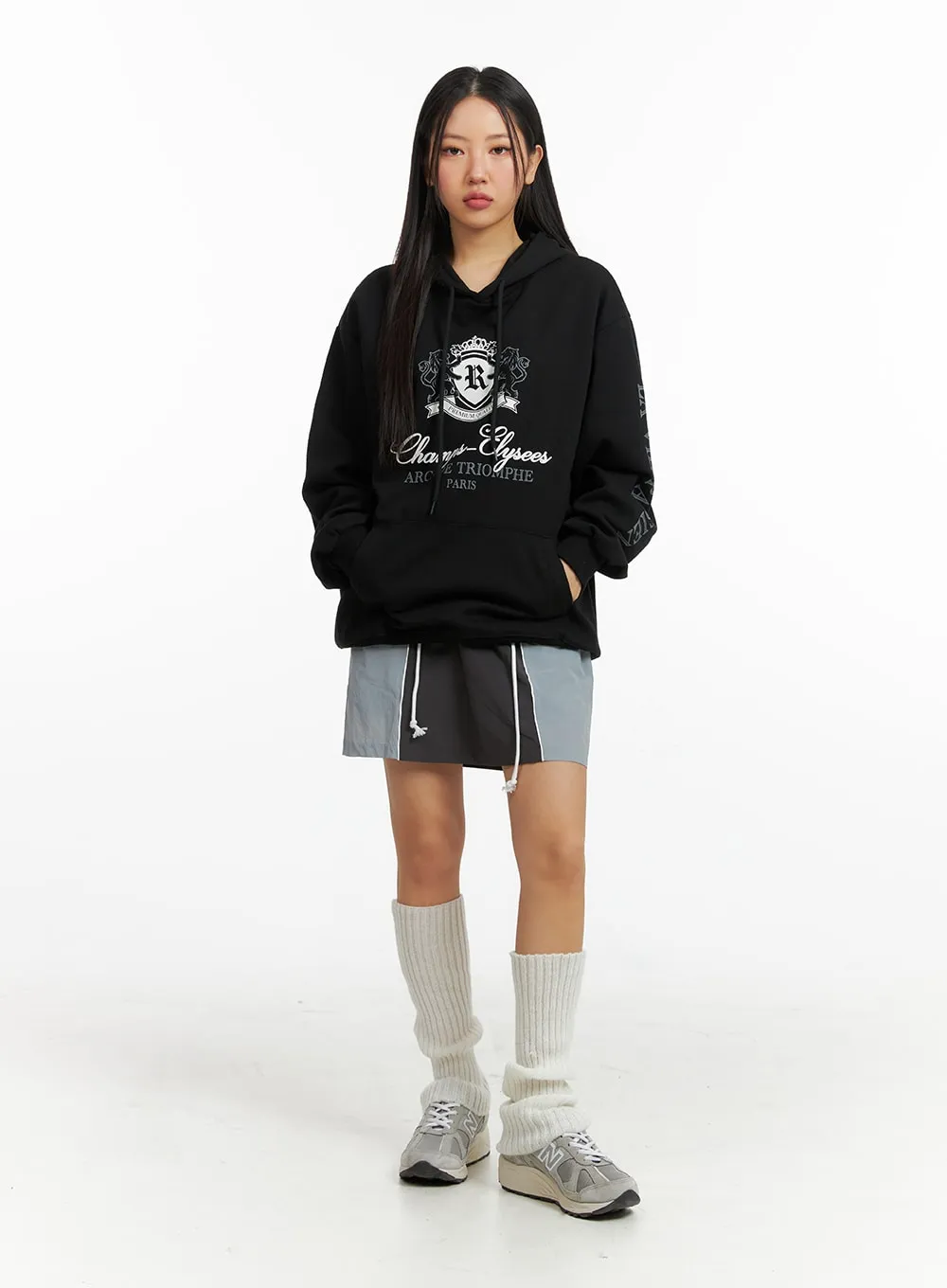 Oversized Graphic Hoodie CF414