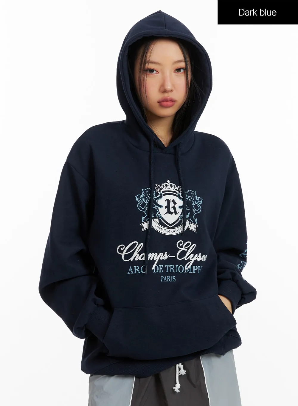 Oversized Graphic Hoodie CF414