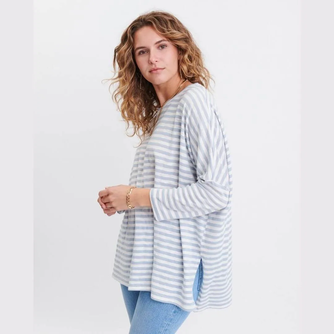 Oversized Striped Tee