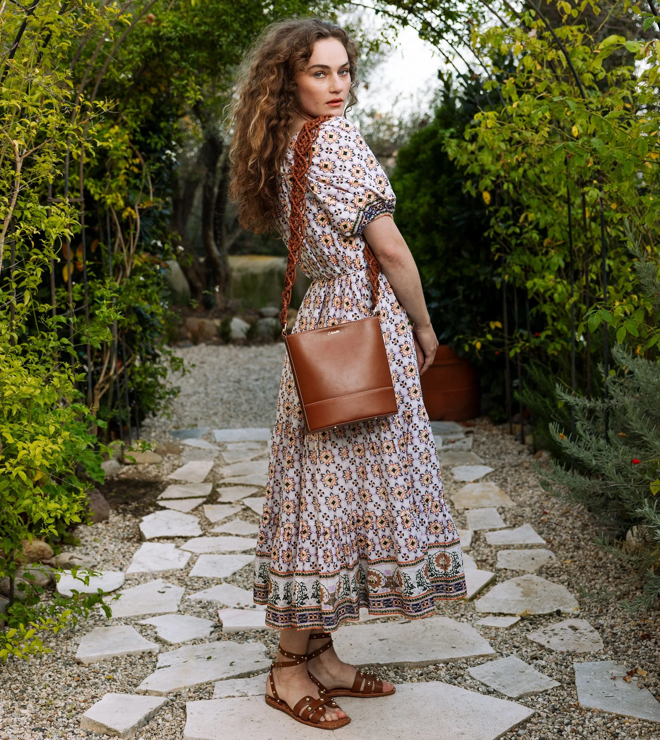 Paula Midi Dress | Marrakesh