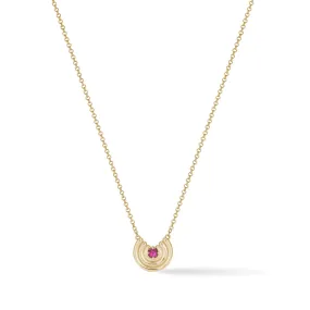 Petite Revival Necklace Pink Tourmaline