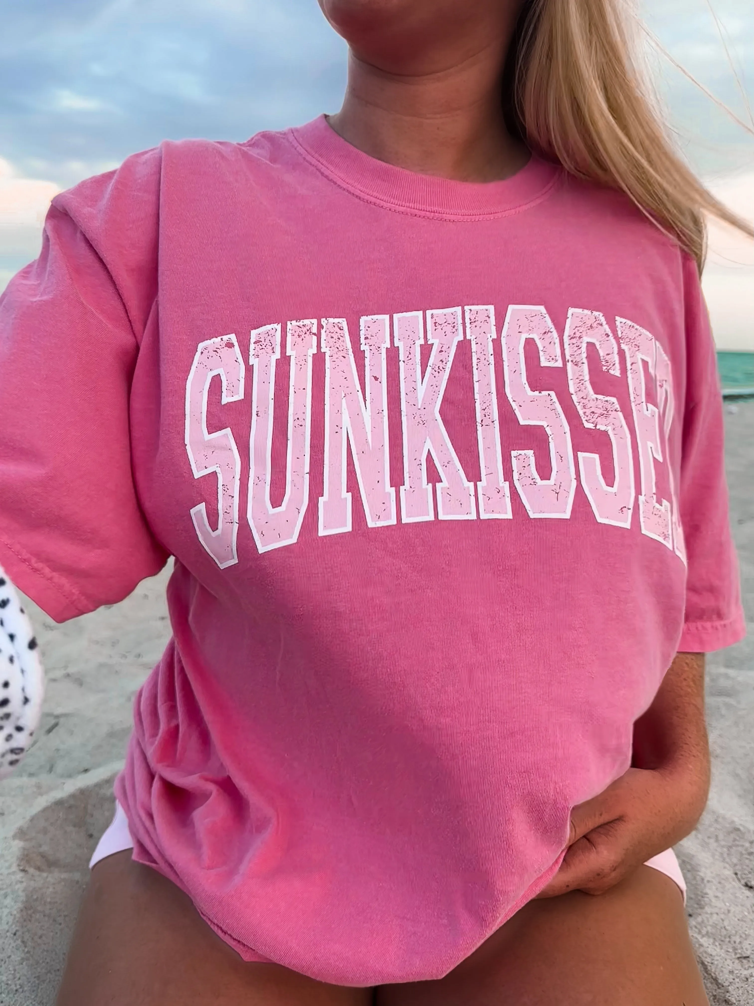 Pink Sunkissed Tee