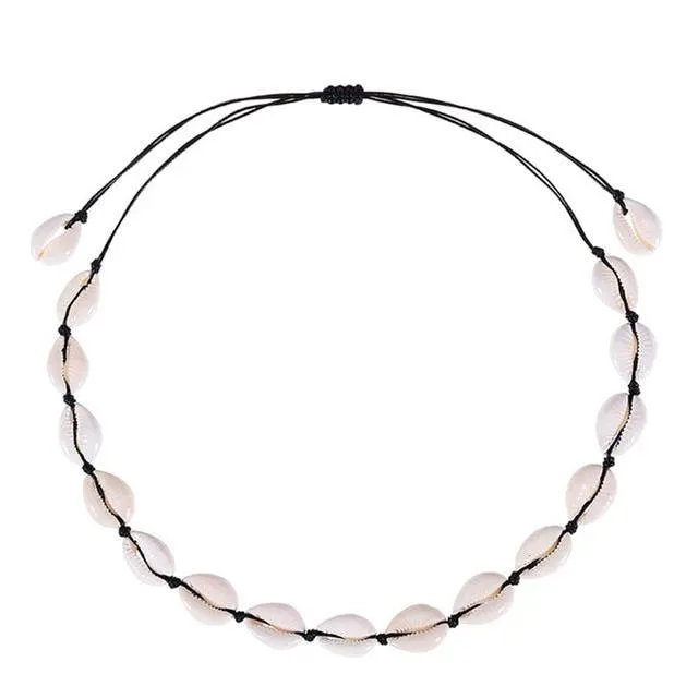 Puka Shell Choker Handmade Necklace