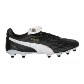 Puma King Top FG/AG Football Boots (Black/White)