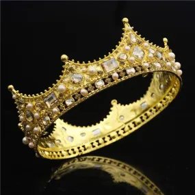 Queen & King Tiara Crown for Prom or Wedding