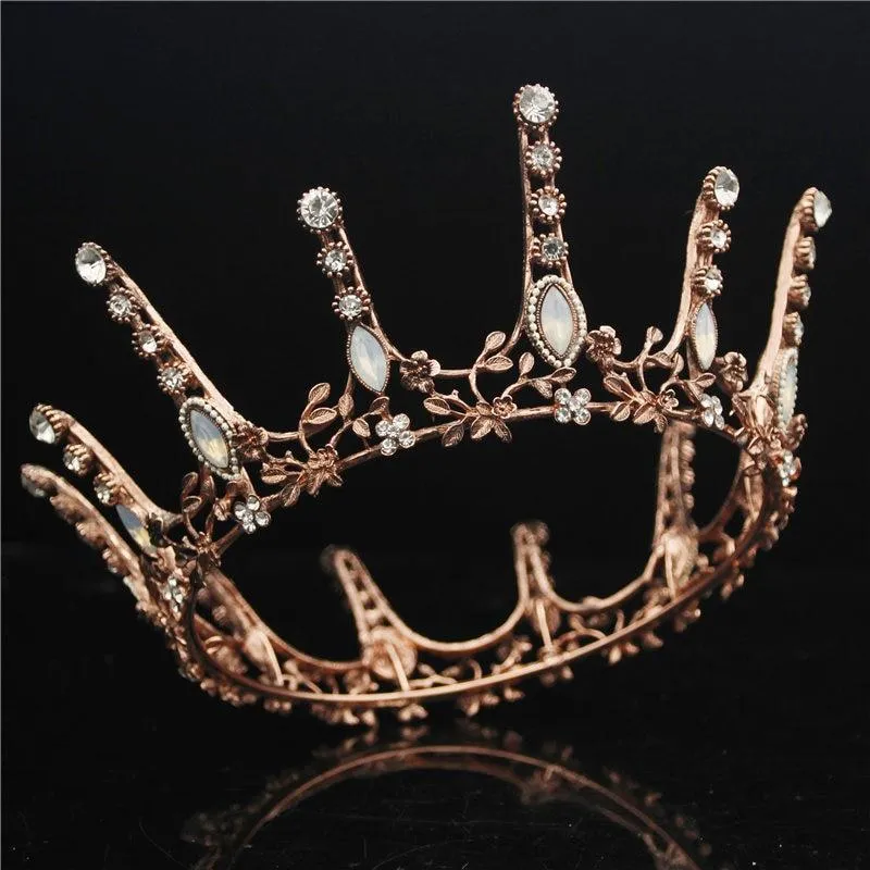 Queen & King Tiara Crown for Prom or Wedding