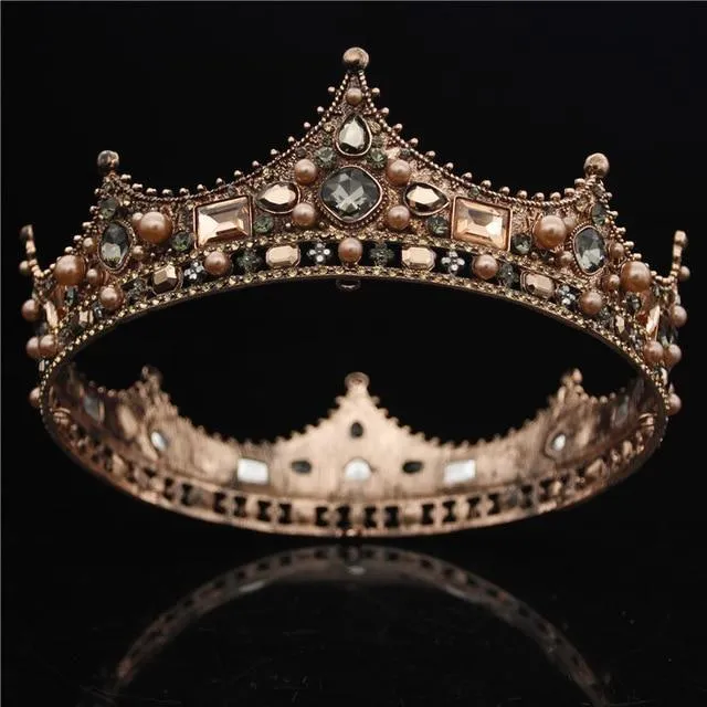 Queen & King Tiara Crown for Prom or Wedding