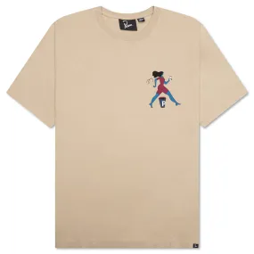 Questioning T-Shirt - Beige