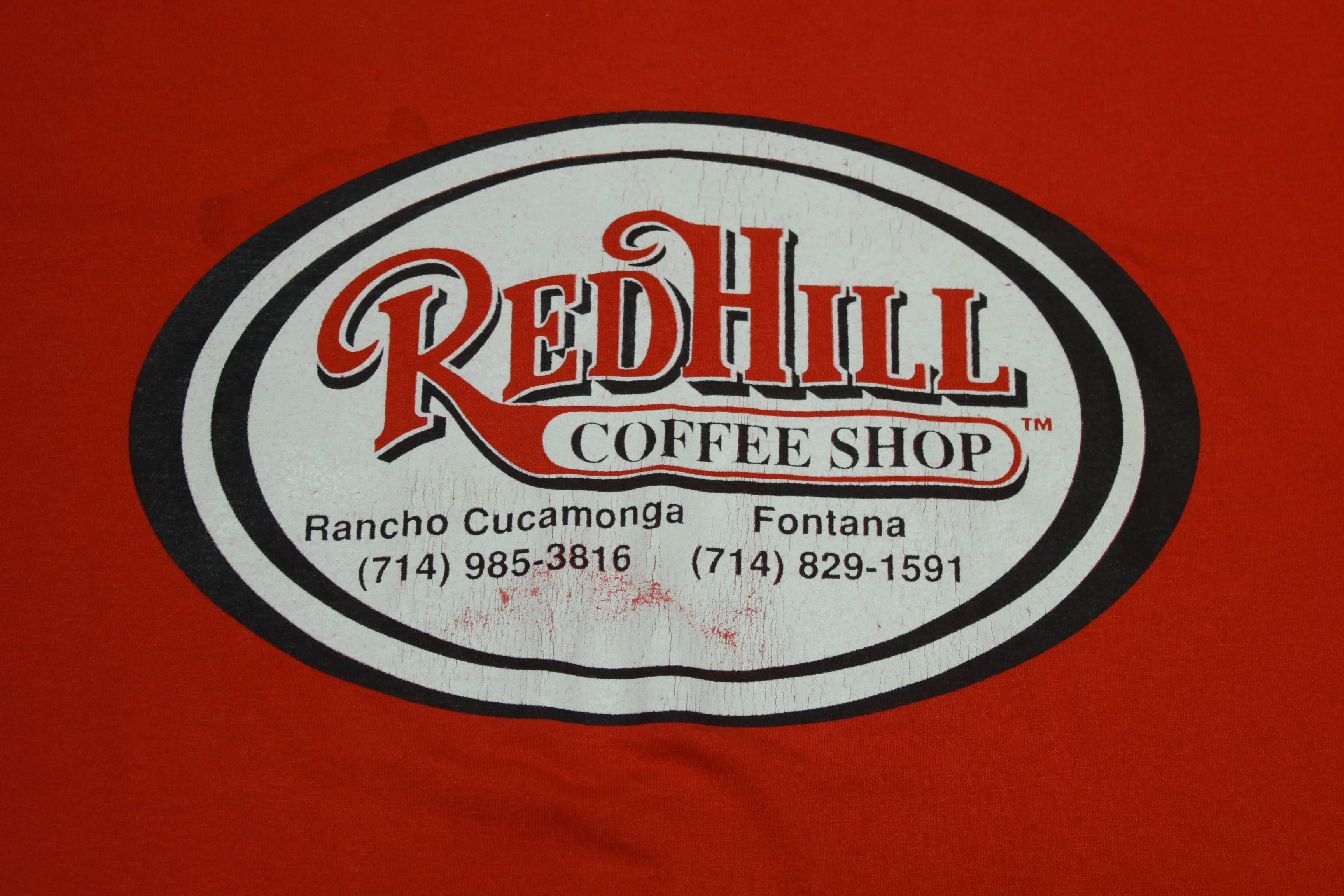 Red Hill Coffee Shop Vintage 90's Screen Stars Single Stitch USA T-Shirt