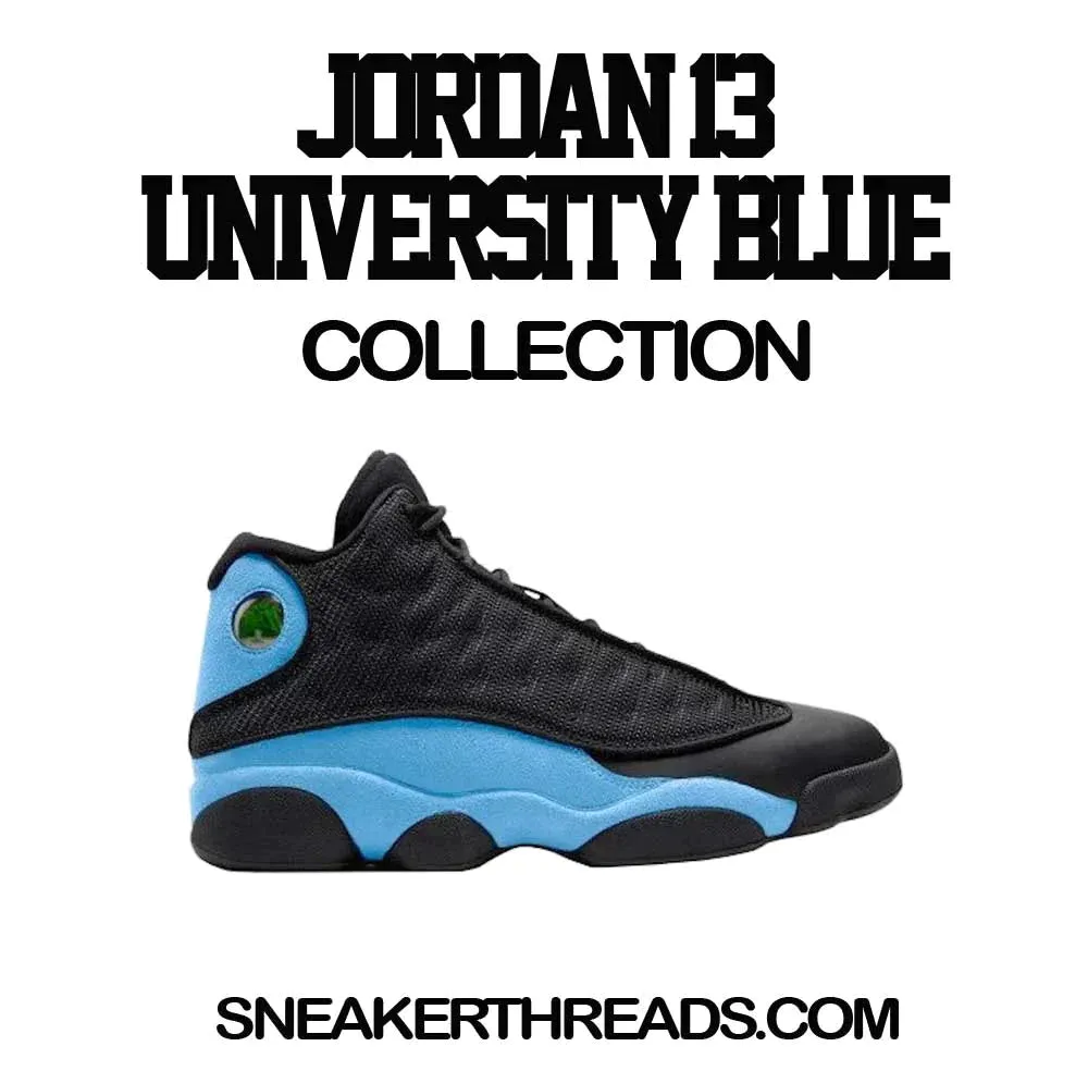 Retro 13 University Blue Sweater - Fly Kicks - Black