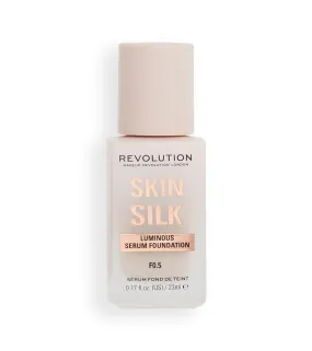 Revolution - Base de maquillaje Skin Silk Serum Foundation - F0.5