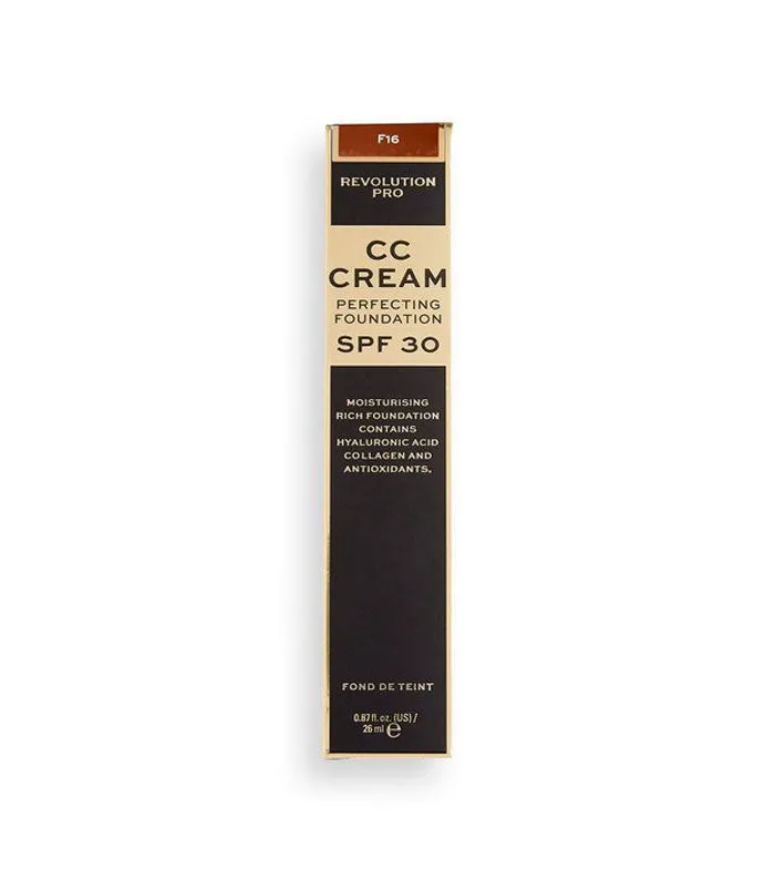 Revolution Pro - CC Cream Perfecting Foundation SPF 30 - F16