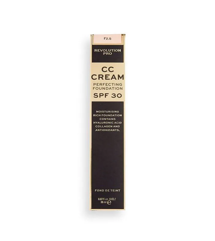 Revolution Pro - CC Cream Perfecting Foundation SPF 30 - F2.5