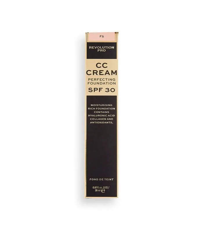 Revolution Pro - CC Cream Perfecting Foundation SPF 30 - F5