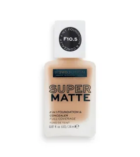 Revolution Relove - Base de maquillaje Super Matte - F10.5