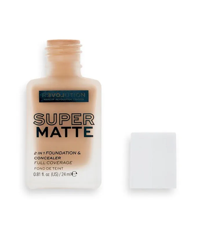 Revolution Relove - Base de maquillaje Super Matte - F10.5