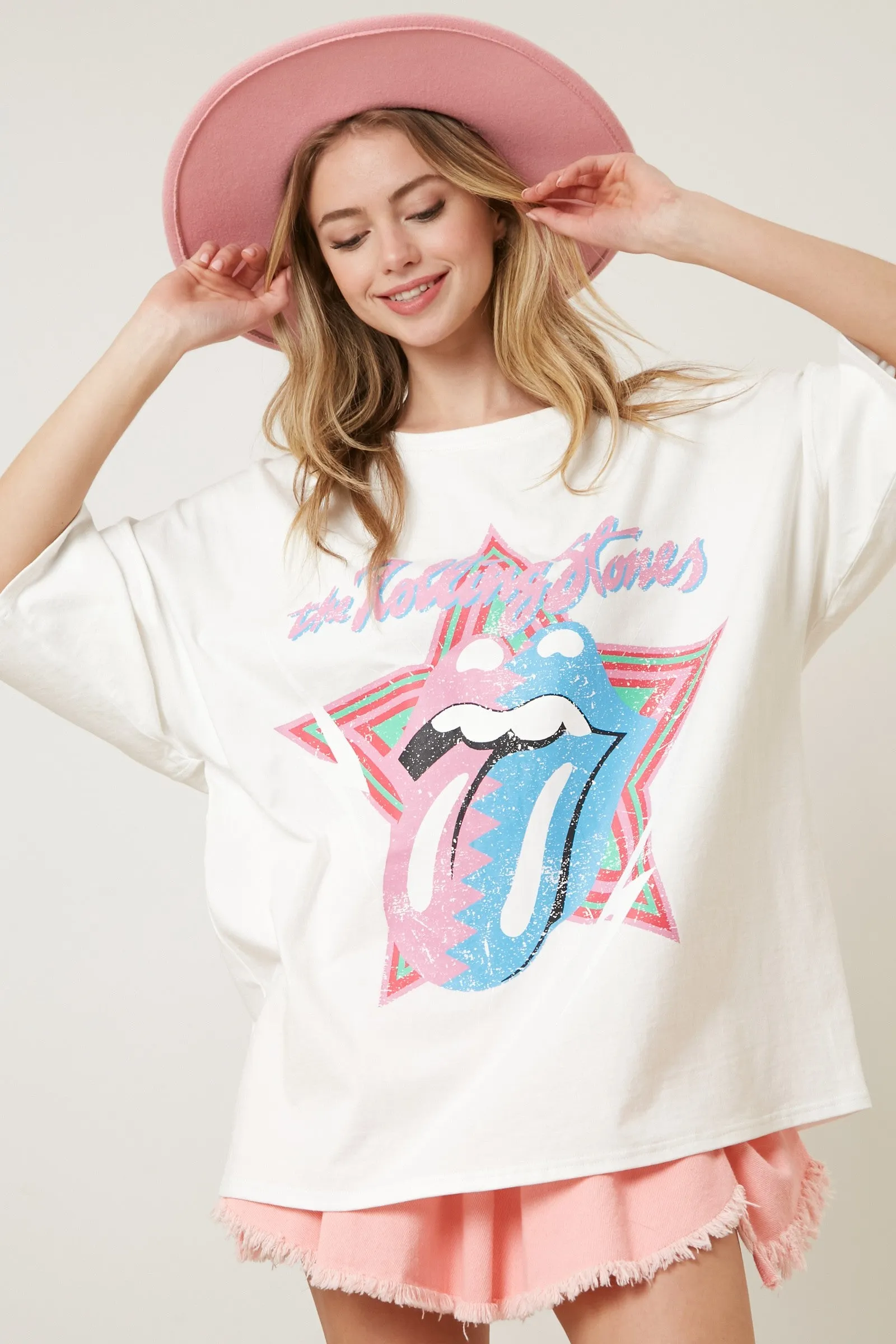 Rolling Stones Oversized Tee