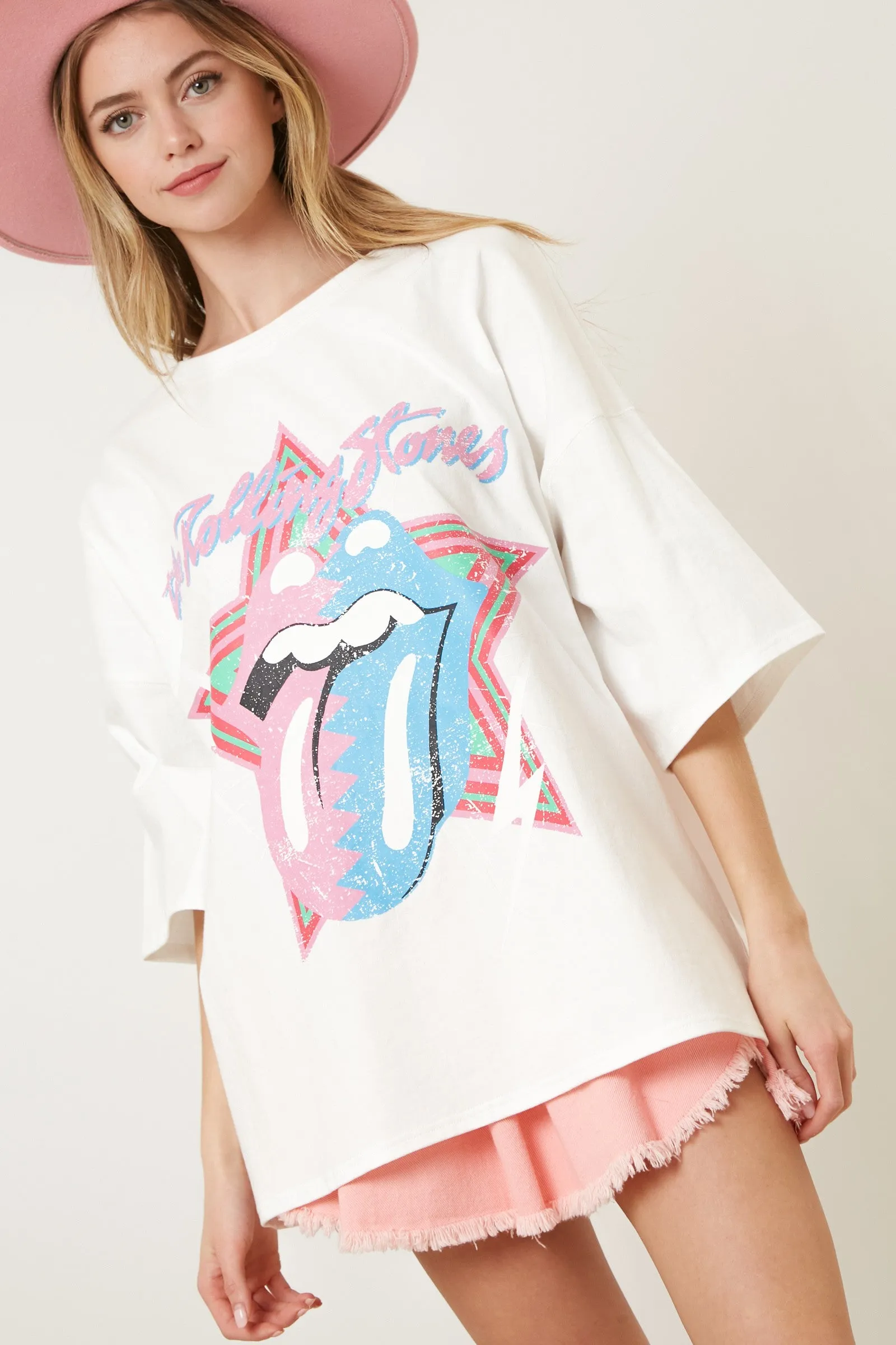 Rolling Stones Oversized Tee