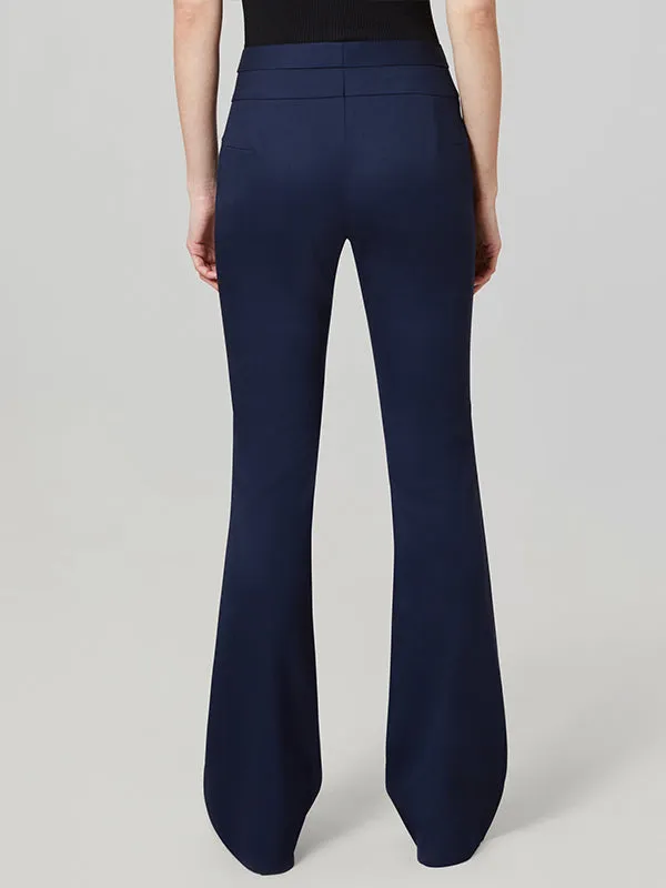 Serge Pant in Berry Blue