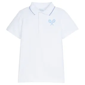 Short Sleeve Tipped Polo - Tennis