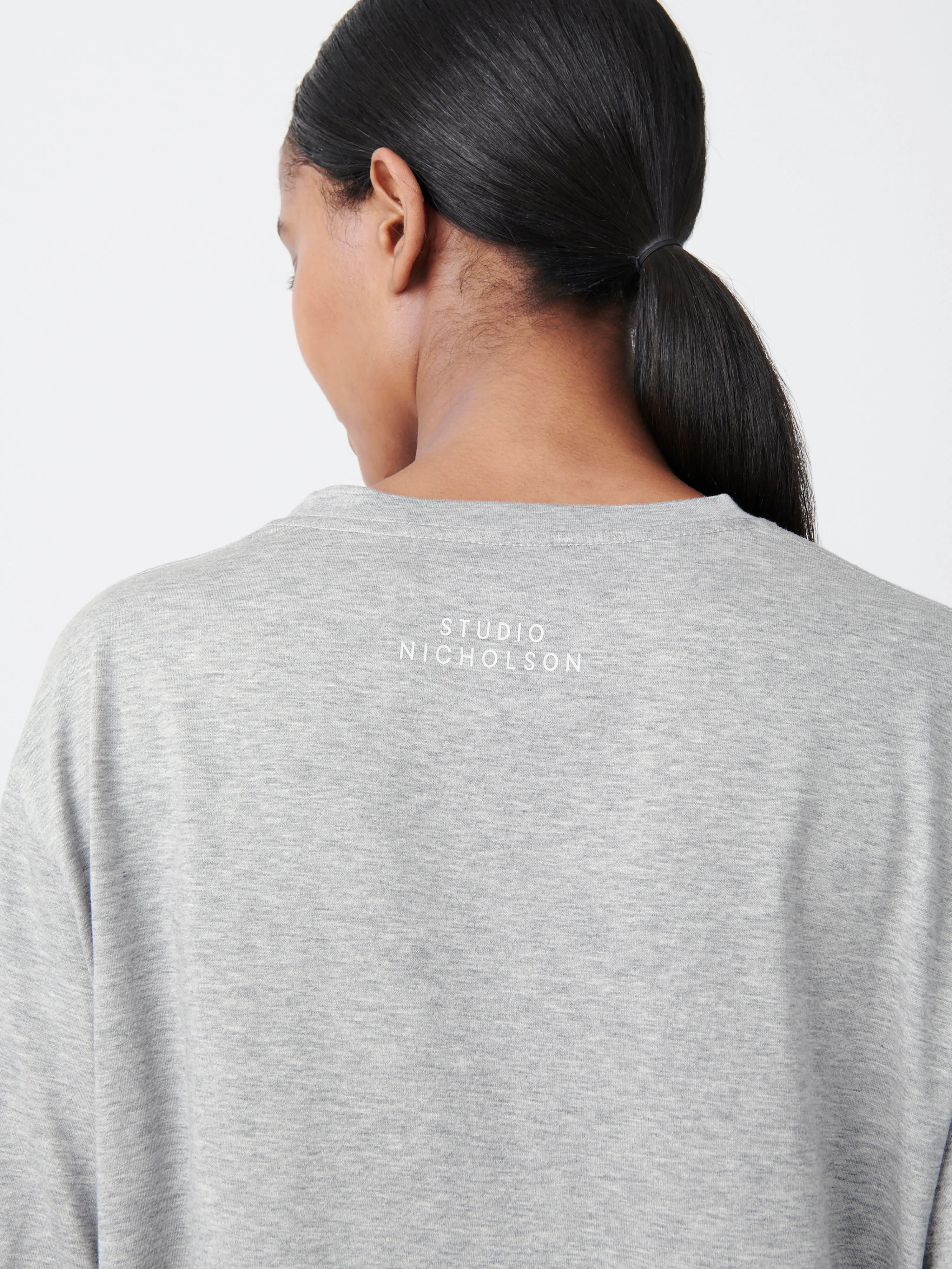 Simmons T-Shirt in Grey Marl