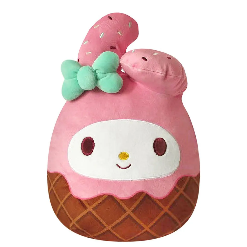 Squishmallows Sanrio Love Sweets 8 My Melody Waffle Cone Plush Toy