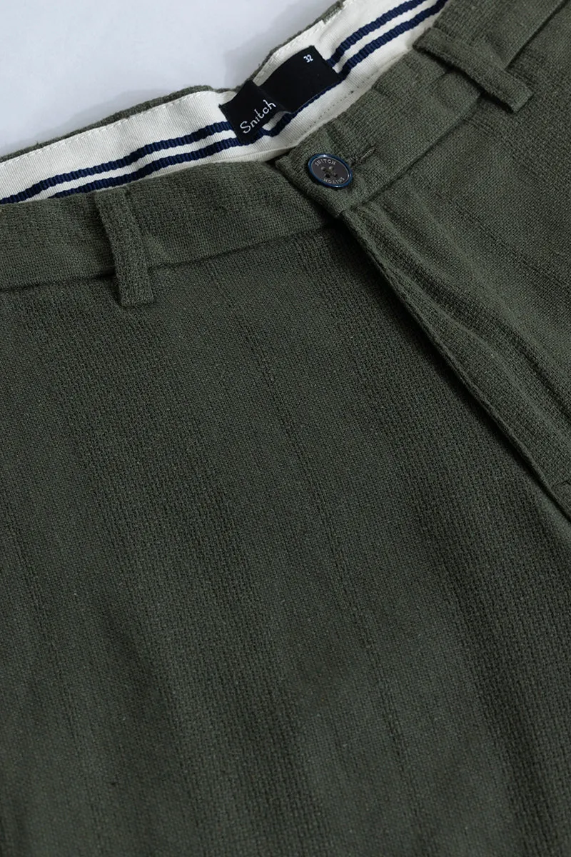 Streamlined Olive Shorts