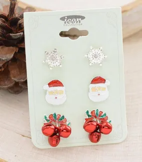 SWB Earrings   Christmas 3 pack