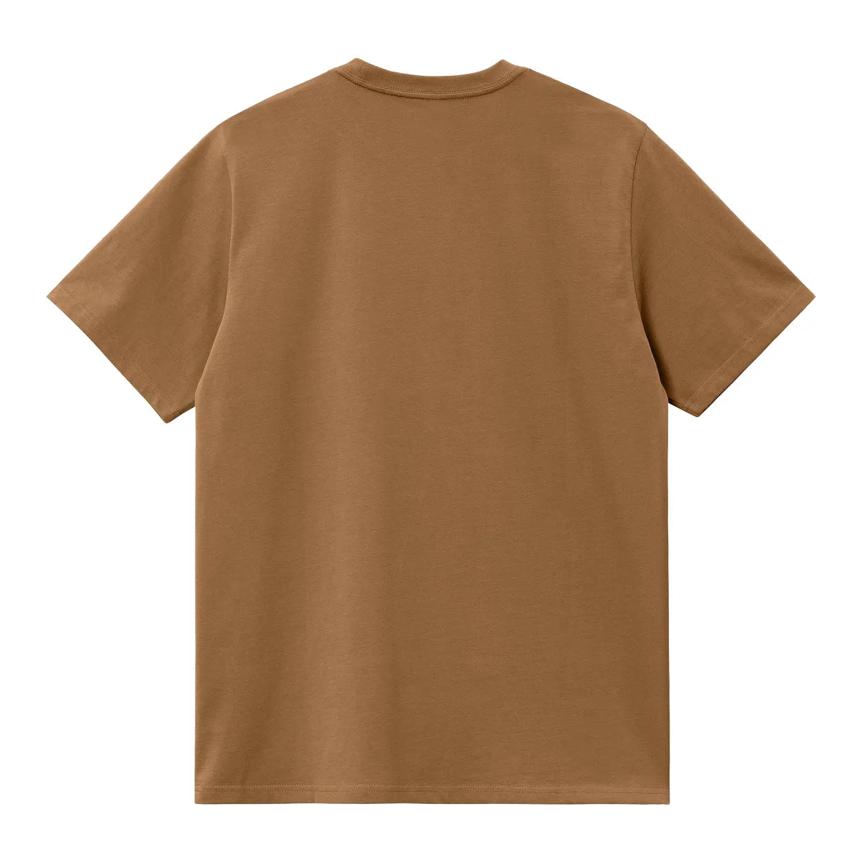 T-shirt Uomo Carhartt WIP S/S American Script Marrone